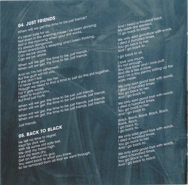 Amy Winehouse - Back To Black