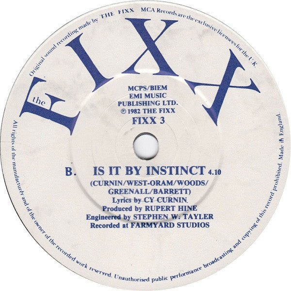 The Fixx -Red Skies