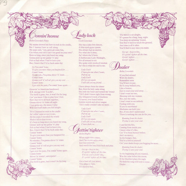 Deep Purple -Come Taste The Band