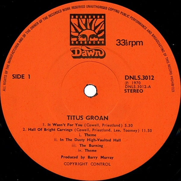Titus Groan -Titus Groan