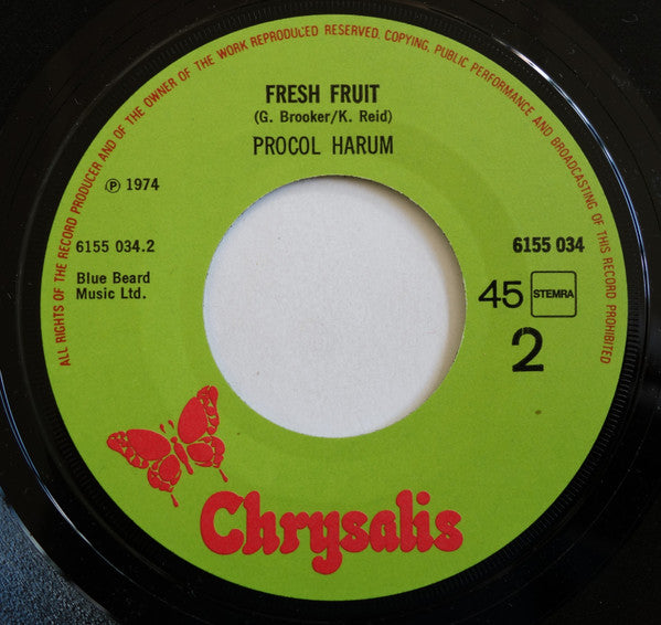 Procol Harum -Beyond The Pale / Fresh Fruit