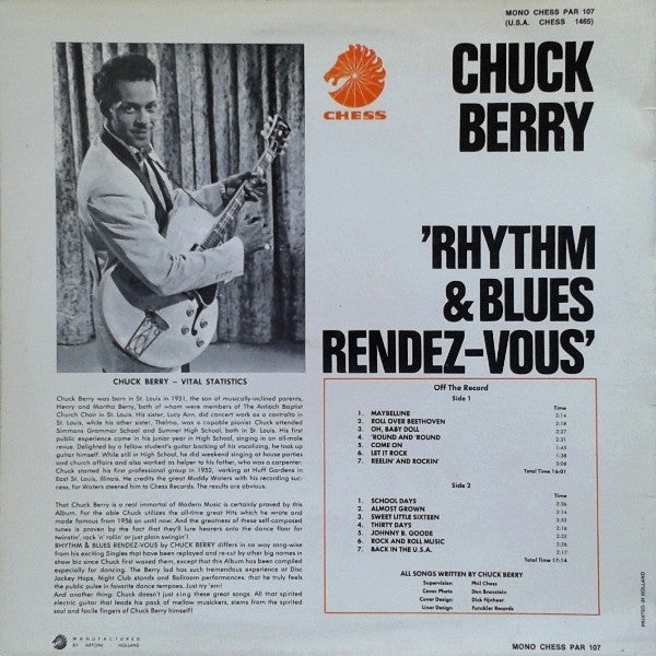 Chuck Berry -Rhythm & Blues Rendez-Vous