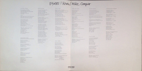 Mike Cooper With The Machine Gun Co. And Michael Gibbs -Places I Know