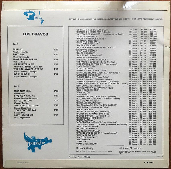 Los Bravos -Black Is Black