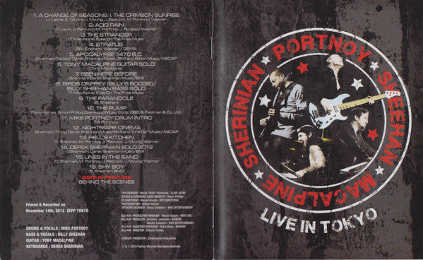 Portnoy*, Sheehan*, MacAlpine*, Sherinian* -Live In Tokyo