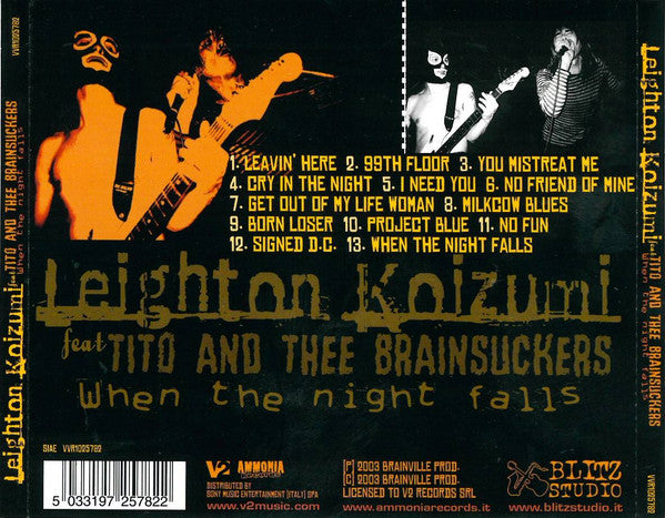 Leighton Koizumi Feat Tito And Thee Brainsuckers -When The Night Falls