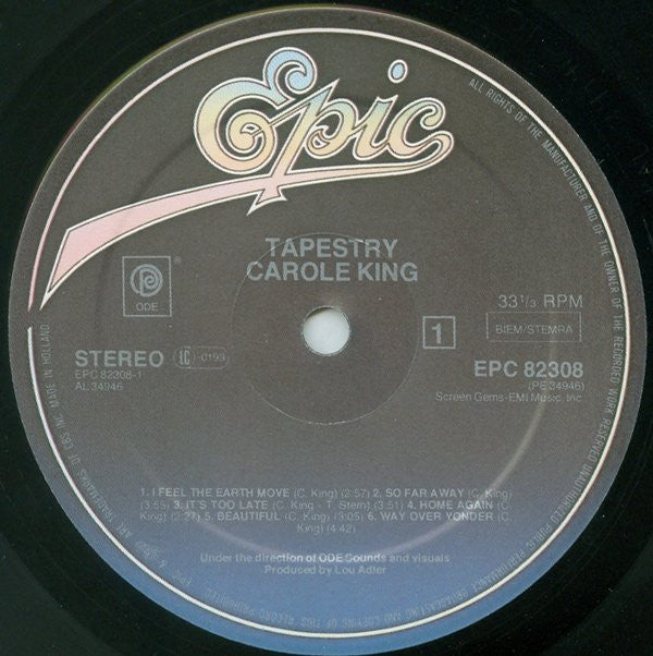 Carole King -Tapestry