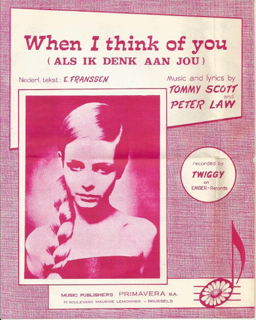Twiggy (2) -When I Think Of You / Over And Over