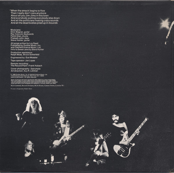 Lou Reed -Rock N Roll Animal