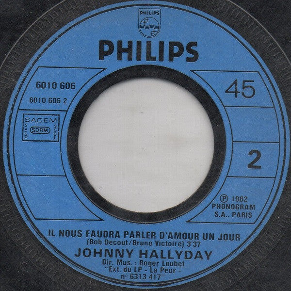 Johnny Hallyday -Je Suis Victime De L'amour