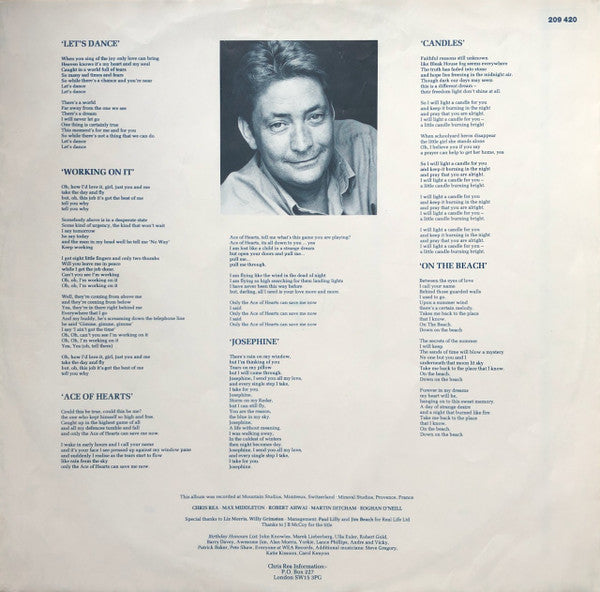 Chris Rea -The Best Of Chris Rea - New Light Through Old Windows