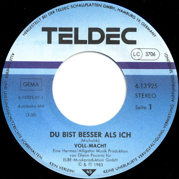 Voll-Macht -Du Bist Besser Als Ich