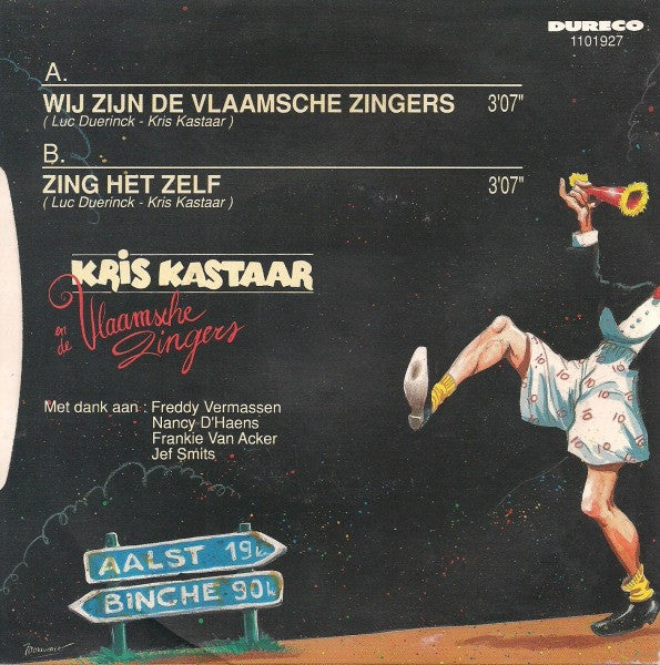 Kris Kastaar En De Vlaamsche Zingers* -Wij Zijn De Vlaamsche Zingers