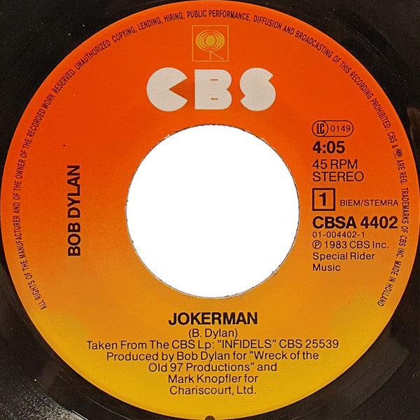 Bob Dylan - Jokerman