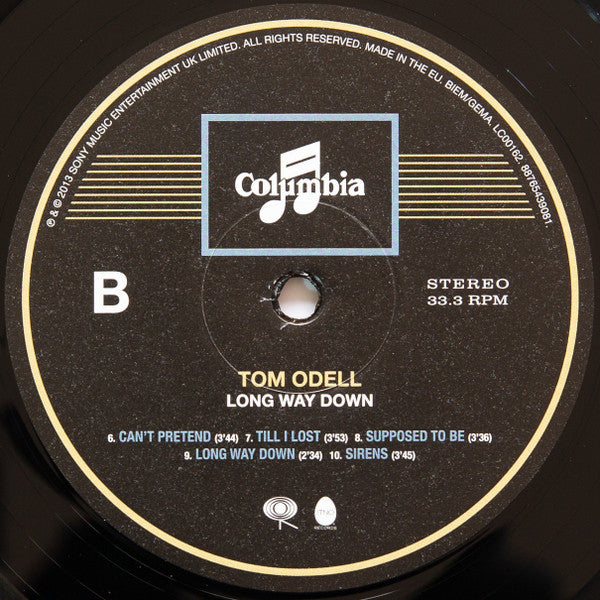 Tom Odell -Long Way Down