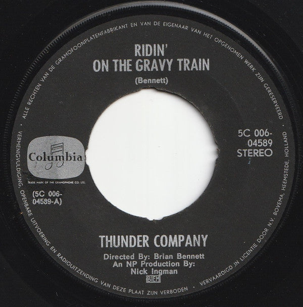 Thunder Company - Ridin' On The Gravy Train