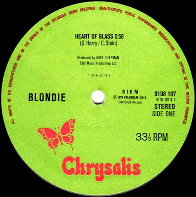 Blondie - Heart Of Glass