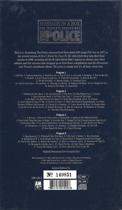 The Police - Message In A Box: The Complete Recordings