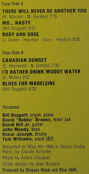 Bill Doggett -Mister Honky Tonk