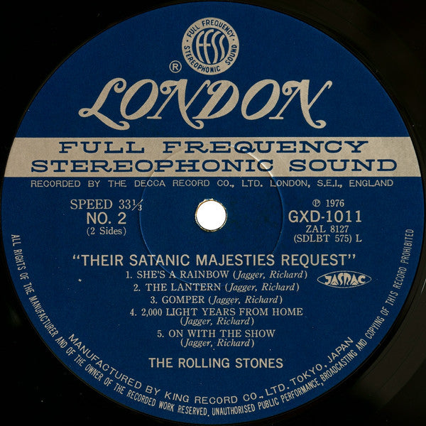 The Rolling Stones -Their Satanic Majesties Request