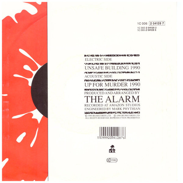 The Alarm - Unsafe Building  Year 1990