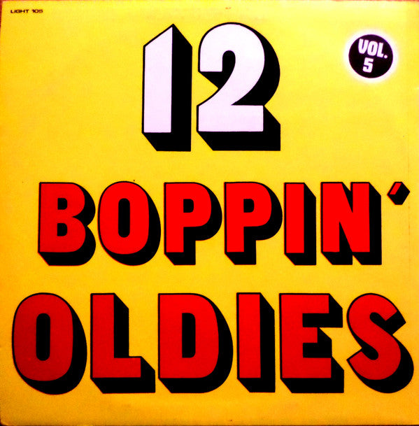 Various -12 Boppin' Oldies: Vol. 5