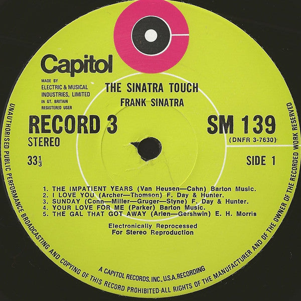 Frank Sinatra -The Sinatra Touch
