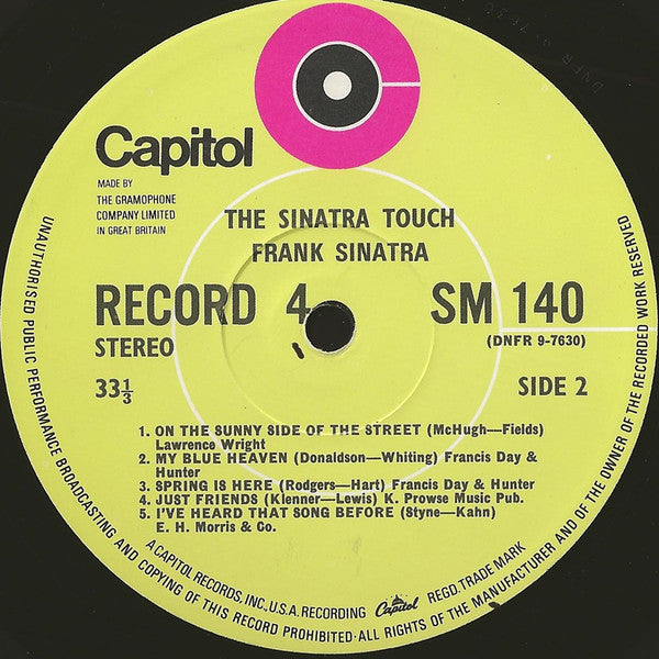Frank Sinatra -The Sinatra Touch
