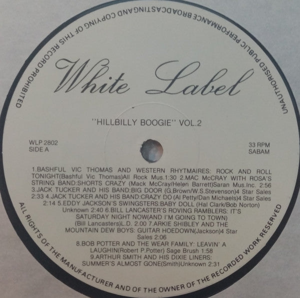 Various -Boppin' Hillbilly Vol. 2