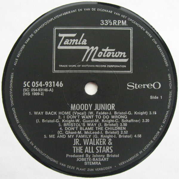 Junior Walker & The All Stars -Moody Jr.
