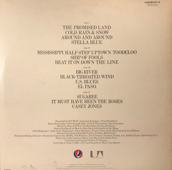 Grateful Dead* -Steal Your Face