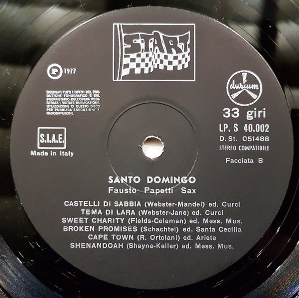 Fausto Papetti Sax* -Santo Domingo