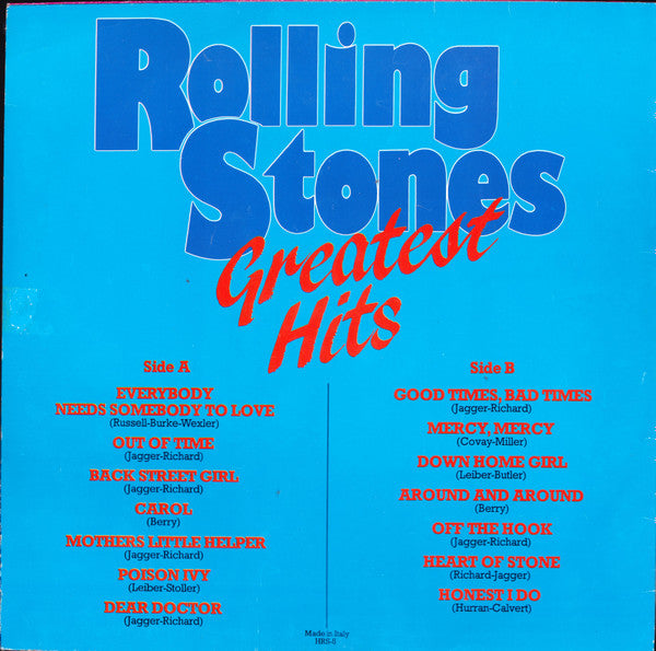 Rolling Stones* -Greatest Hits
