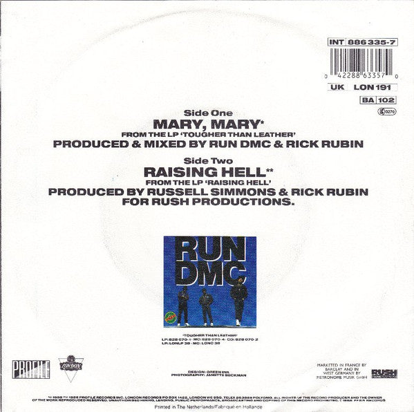 Run-DMC -Mary, Mary