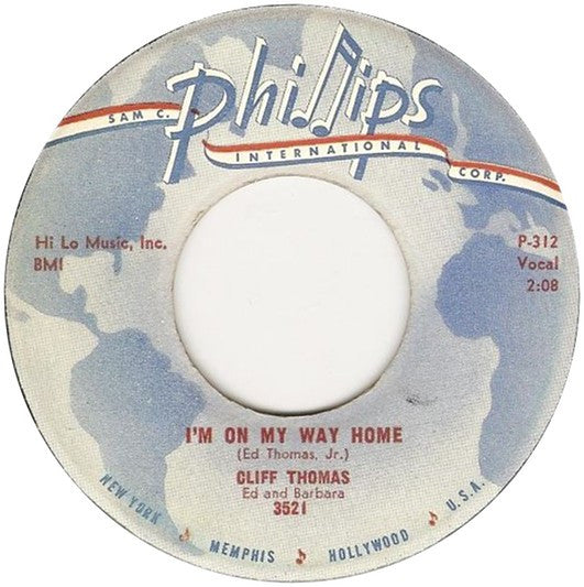 Cliff Thomas (2), Ed* And Barbara* -Treat Me Right / I’m On My Way Home