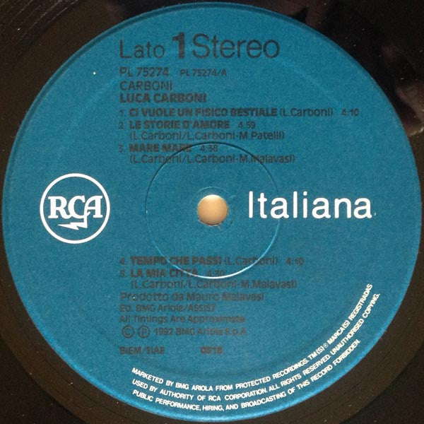 Luca Carboni - Carboni