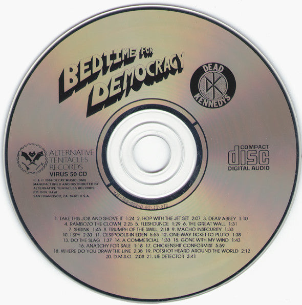 Dead Kennedys -Bedtime For Democracy