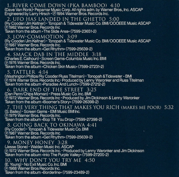 Ry Cooder -River Rescue - The Very Best Of