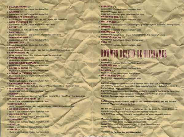 Rowwen Hèze - In De Tent - Live In America