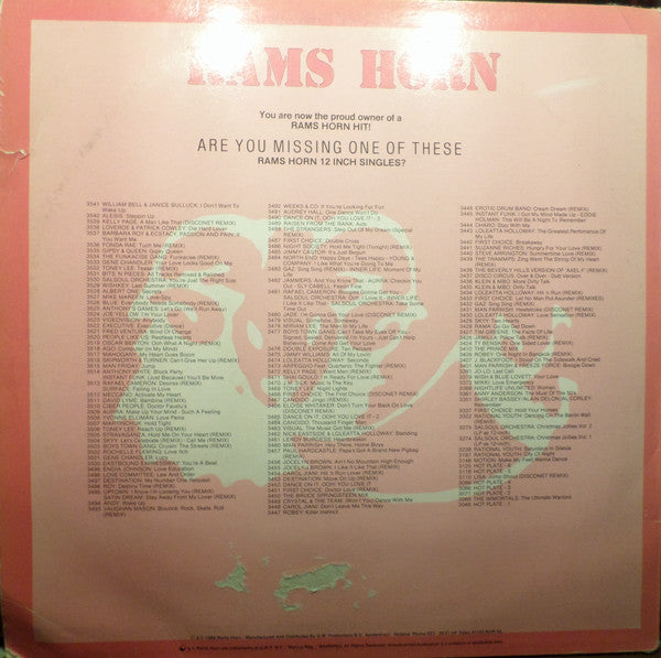 Vaughan Mason* - Bounce, Rock, Skate, Roll (Special Remixed Disco Version)