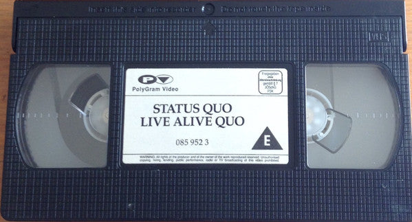 Status Quo -Live Alive Quo