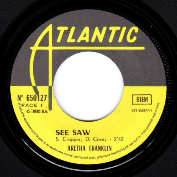 Aretha Franklin -See Saw / My Song