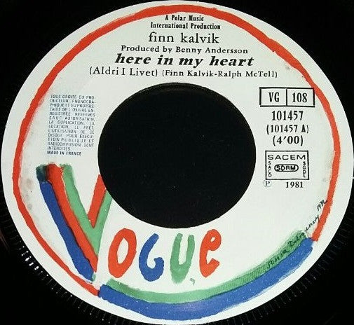 Finn Kalvik -Here In My Heart