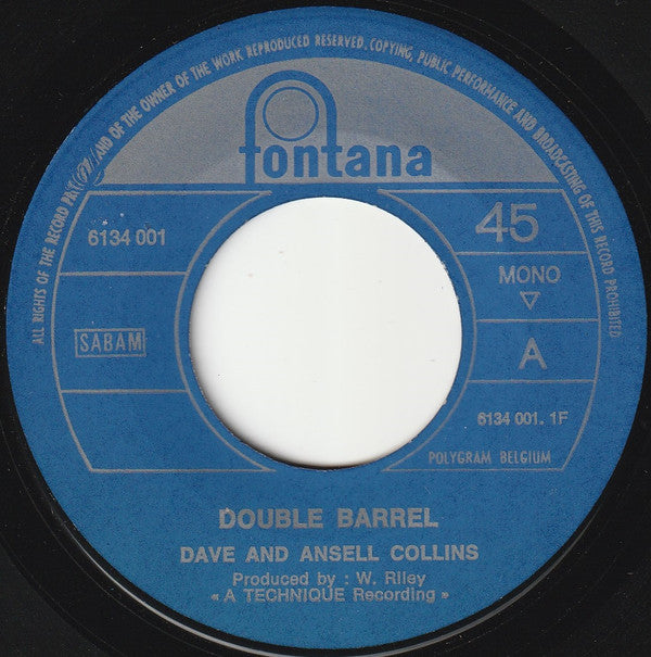 Dave And Ansell Collins* - Double Barrel