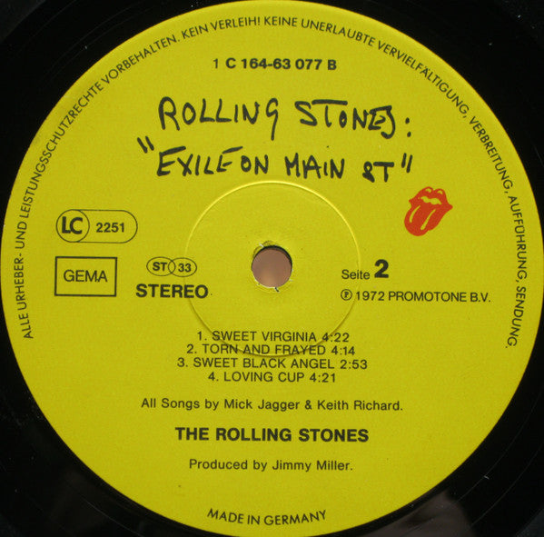 The Rolling Stones -Exile On Main St.