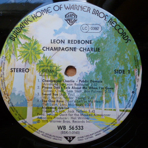 Leon Redbone -Champagne Charlie