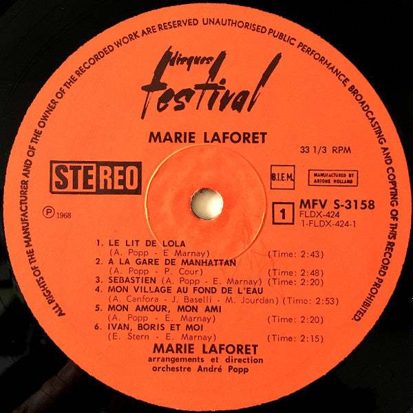 Marie Laforêt -Album : 4