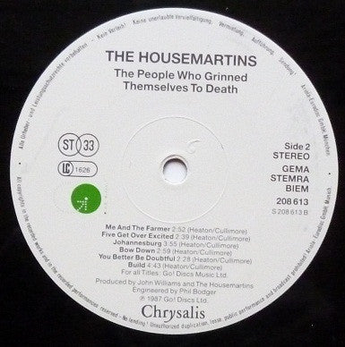 The Housemartins -The People Who Grinned Themselves To Death