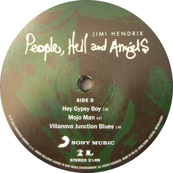 Jimi Hendrix -People, Hell And Angels