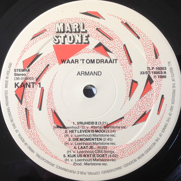 Armand -Waar 't Om Draait